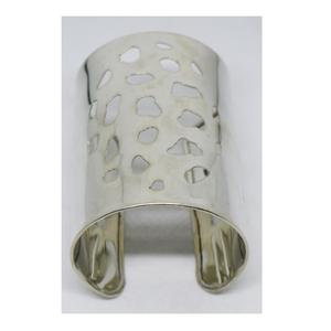 2024 shiny copper cuff Silver Wrist Cuff Islamic Muslim Glossy Octagonal Black Jewelry Winter <b>Couple</b> Jewelry - Product Image 6