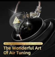 Headset Handsfree Earphone Promo untuk Ponsel Android Universal Earbud Berkabel dengan Mikrofon QKZ AK6 Plus Auricular Deportivo
