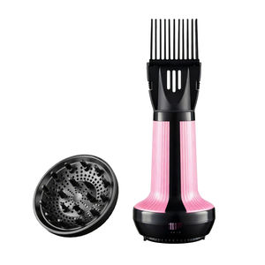 Portable Mini Blow Dryer With <b>Comb</b> and Diffuser Ionic Technology for Curly Hair Travel Personal Use RUGGED DURABILITY Engineered - Product Image 2