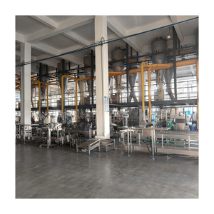 Impianto per la produzione di detersivo in polvere ad alta resa con processo di invecchiamento del liquido e granulazione - Product Image 1