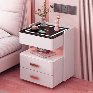 Nhà thông minh bên cạnh bảng Glass màn hình cảm ứng LED ánh sáng USB sạc không dây Bảng điều chỉnh cho điện thoại đồng hồ sạc không dây - Product Image 3