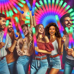 Barras de Luz para Navidad y Halloween, Recuerdos de Fiesta, Barras de Espuma LED Brillantes para la Noche, Otros Accesorios y Suministros de Decoración para Fiestas - Product Image 4