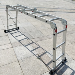 <span class=keywords><strong>Escalera</strong></span> Plegable Multifuncional de Aluminio, <span class=keywords><strong>Precio</strong></span> de Fábrica - Product Image 4