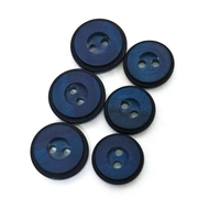 Kancing baju Resin garis pelangi kustom, cocok untuk menjahit kemeja pria dan wanita dengan 2 lubang.