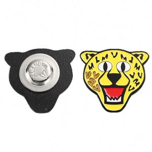 Zinc Alloy Gold-Plated Single-Sided Custom Design <b>Pin</b> <b>Badges</b> with Die Cutting Printing for Souvenir & Holiday Decor - Product Image 2