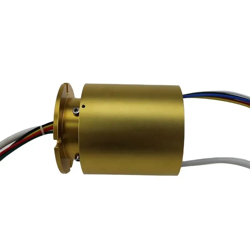 Capsule Solid Shaft Slip Ring with Ethernet Connection
