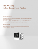Monitor de Ambiente Interior PGX con Pantalla LCD de Alta Precisión para Uso Comercial, Recién Lanzado 2025