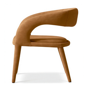 Poltrona <span class=keywords><strong>da</strong></span> <span class=keywords><strong>Pranzo</strong></span> <span class=keywords><strong>in</strong></span> <span class=keywords><strong>Pelle</strong></span> con Cuscino <span class=keywords><strong>in</strong></span> Schiuma ad Alta Densità, Design Tubolare <span class=keywords><strong>in</strong></span> Acciaio Lucidato per Sala <span class=keywords><strong>da</strong></span> <span class=keywords><strong>Pranzo</strong></span> - Product Image 6