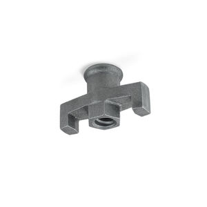 Vis à oreilles en fonte ductile de qualité supérieure avec revêtement antirouille pour serrage rapide, recommandée pour les systèmes d'échafaudage - Product Image 1
