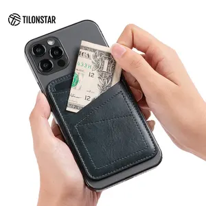 Bastão multifuncional de subolmação, suporte para cartões rfid e clipe de dinheiro, carteira, porta cartões para celular, adesivo