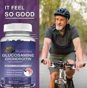 Gomitas de Glucosamina y Condroitina de Grado Alimenticio ASAP OEM, 60 Gomitas/Botella, el Mejor Suplemento para la Salud de Huesos y Articulaciones para Personas de Mediana Edad - Product Image 2