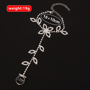 <b>Crystal</b> Starfish Pearl Anklet <b>Set</b> Sea Theme Handmade Fashion Trend 2024 - Product Image 3