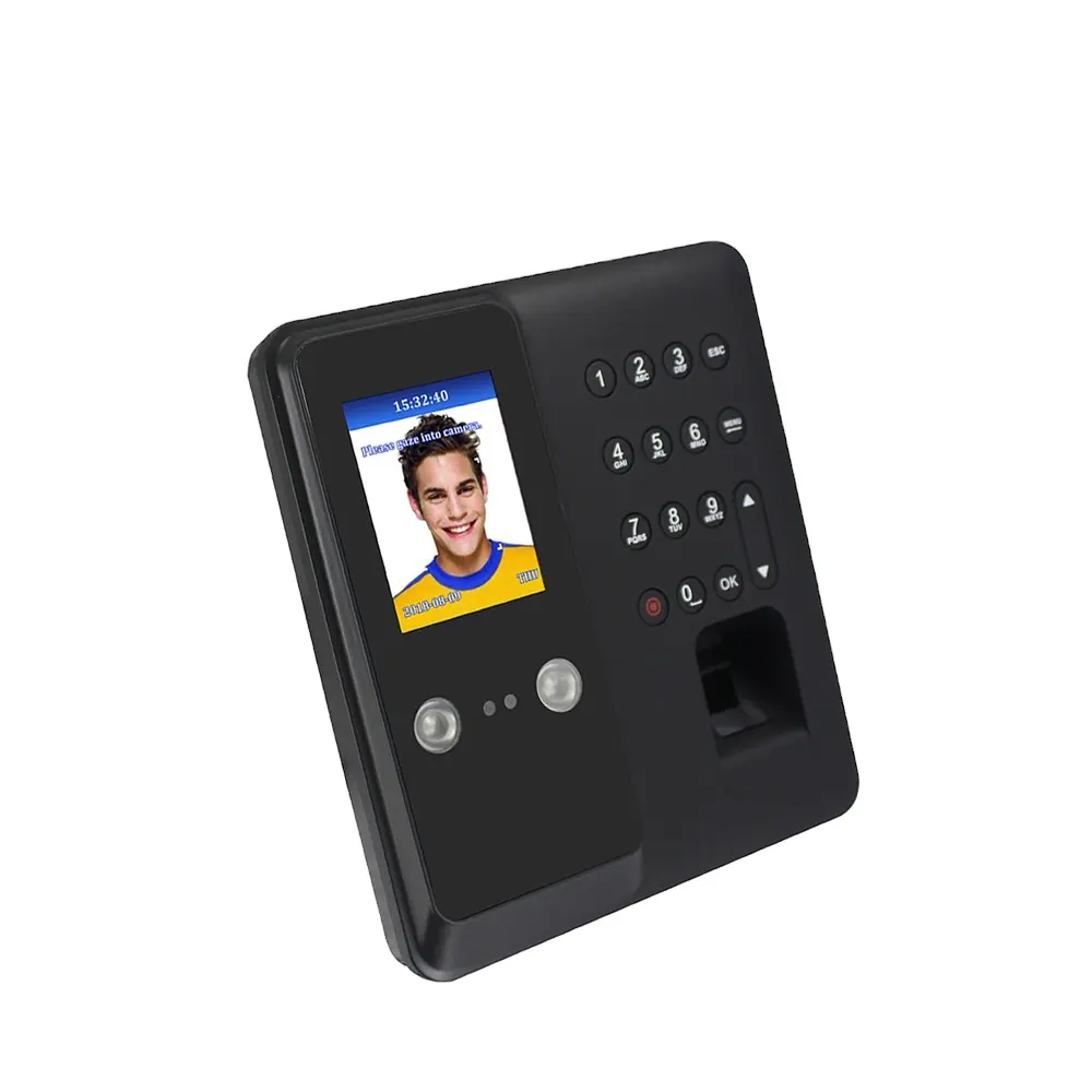 Secukey F11 Smart Face and Fingerprint Recognition Time Attendance Machine Wifi With Clock In Biometric Device