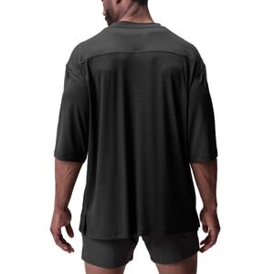 Camiseta Deportiva Personalizada para Hombre, de Secado Rápido, Cuello Redondo, para Correr, Fitness, Gimnasio, Deporte, Manga Corta - Product Image 5