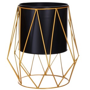 Modern Home Wrought Iron Fruit Gift <b>Basket</b> with Hollow Out Hanging <b>Storage</b> Wire <b>Baskets</b> Included - Product Image 2