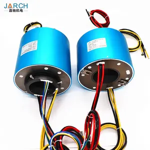 Wind power generator rotary slipring 5A 10A 6 wires high speed 2000 rpm wind turbine slip ring