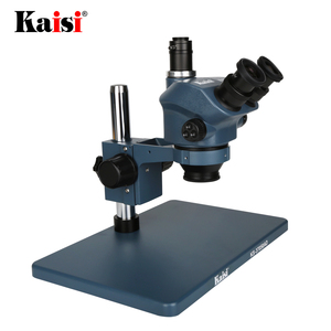 공장 가격 Kaisi 37050AD 조절식 맞춤형 쌍안/삼안 현미경 (LED 조명 포함) - Product Image 3