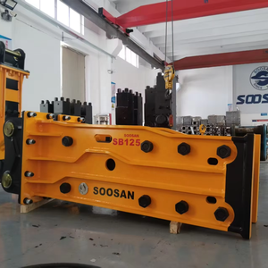 Martillo Hidráulico SOOSAN Sb 125 Tipo TOP, Motor para Excavadoras de 28-35 Toneladas, Construcción y Demolición, 1 Año de Garantía - Product Image 1