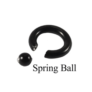 8G-00G Extenseur d'<span class=keywords><strong>oreille</strong></span> en acier chirurgical Anneaux de piercing corporel Grand calibre BCR Boules de perles captives Lourdes Vente en gros pour l'utilisation de bijoux - Product Image 2