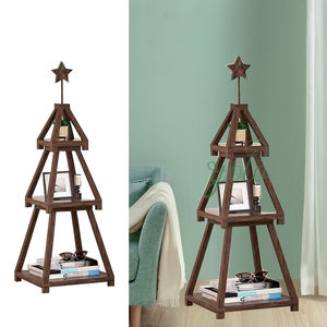 חג המולד בית החקלטי בית לחם דקורטיבי תה מודרני אחר הצהריים שלוש תצוגת עוגות מעמד יוקרה למסיבת חתונה - Product Image 2