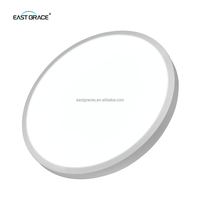 Plafonnier LED moderne ultra-fin de 12 pouces, dimmable, avec télécommande, D230 D300, panneau rond pour salon, hôtel