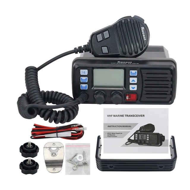 GGDX RS-507M VHF Marine Transceiver IP67 25W Radio Without GPS for Ships Boats Using