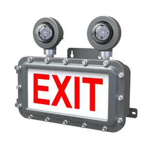 Luminaria de Emergencia de Doble Cabezal a Prueba de Explosiones, Montada en Pared, con Batería, Certificación IECEx ATEX, Precio de Fábrica - Product Image 6