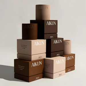 AIKUN Modern Ceramic Scented <strong>Candle</strong> with Lidded Design Premium Quality Reusable Aroma <strong>Candle</strong> Box <strong>Set</strong> - Product Image 2