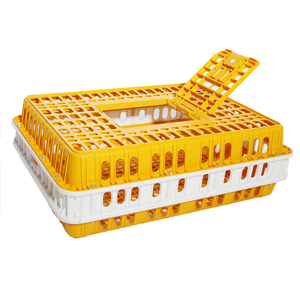 Cajas de transporte de aves de corral, cestas de plástico para transporte de pollos, patos, <span class=keywords><strong>conejos</strong></span> y palomas - Product Image 2