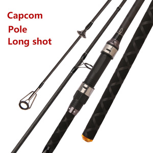 Canne à pêche spinning en carbone 3 sections 3,3M-3,9M à action rapide, poignée composite pour la pêche en bateau en mer et la pêche en <span class=keywords><strong>surfcasting</strong></span> en eau salée - Product Image 3