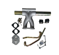 KIT INTAKE KARBURATOR TUNGGAL WEBER IDF DELLORTO DRLA untuk VW Beetle TIPE 1 / 2 BUG BUS GHIA 43-5208-0 FAJS NO M7-8
