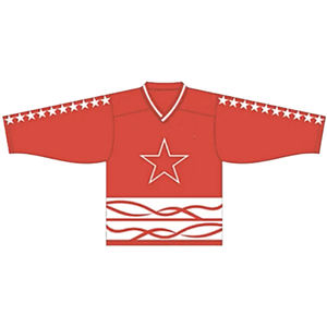 Profesyonel Yüksek Kalite Özel Buz Hokeyi Formaları Şık Süblimasyon Baskı Takım Adı Yüksek Moda Buz Hokeyi Kıyafetleri - Product Image 5