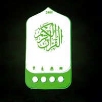Jouet Électronique Islamique pour Enfants, Récitateur de Coran Mural Intelligent avec Fonction Zikr, Enceinte Coranique Murale à Brancher