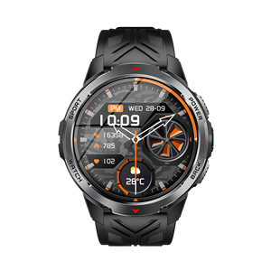 Outdoor KT88 Smartwatch con funzione di chiamata di monitoraggio della salute ha condotto la torcia 1100mAh batteria telefono chiamata carta da parati personalizzata - Product Image 5