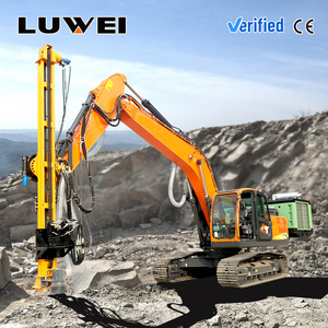 Equipo de perforación de fondo de pozo duradero para excavadora de orugas, diámetro de perforación de 500 mm, profundidad máx. de 70 m para anclaje en minería a cielo abierto - Product Image 6