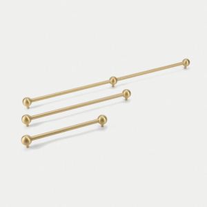 Customized Brass European Design Refrigerator <b>Handles</b> for Kitchen Wine Cabinet Fridge <b>Door</b> <b>Pull</b> with Easy Installation - Product Image 3