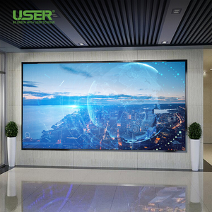 จอแสดงผล LED แบบติดตั้งภายในอาคาร HD P1.86 ขนาด 640x480 มม. หน้าจอโฆษณา LED บางเฉียบ สำหรับห้องควบคุม ติดตั้งบนผนังภายในบ้าน - Product Image 2