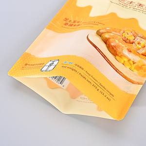 Sacs refermables réutilisables en aluminium mat pour emballage alimentaire, snacks et aliments secs, avec impression numérique durable - Product Image 4