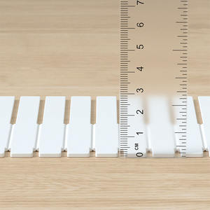 فواصل أدراج بلاستيكية قابلة للتعديل، شبكة تقسيم للأدراج، فاصل تخزين بلاستيكي للمنزل - Product Image 3