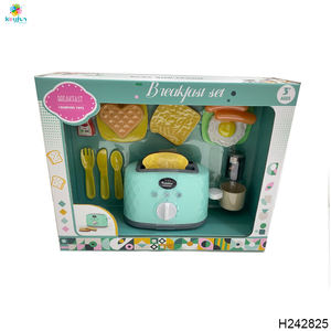 Ensemble de boulangers à gaufres créatifs pour enfants avec jouet de cuisine en plastique léger pour filles jeux de cuisine éducatifs emballés dans une boîte - Product Image 5