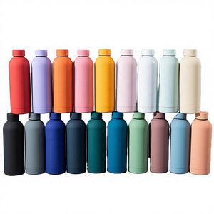 Bouteille d'eau isotherme portable en acier inoxydable mat de 1000 ml, écologique, avec logo personnalisé pour les sports de plein air et les voyages - Product Image 1