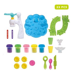 Kit d'outils de pâte à <span class=keywords><strong>modeler</strong></span> en Plasticine colorée, pour enfants, créations de <span class=keywords><strong>cuisine</strong></span>, Machine à crème glacée, ensemble de jeu de pâte à <span class=keywords><strong>modeler</strong></span> en Plasticine - Product Image 4