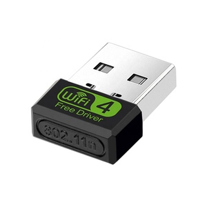 Doonjiey 150Mbps Wi-Fi adaptador Mini USB adaptador WiFi para PC USB Ethernet WiFi Dongle 2,4G de tarjeta de red Antena wi-Fi receptor - Product Image 1