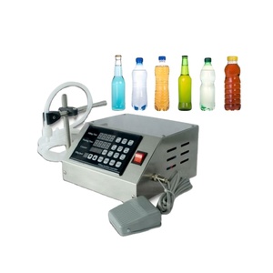 Semi-automatic Digital Plastic Glass Bottle Water Liquid Pump Filling <b>Machine</b> for Olive Oil <b>Juice</b> Filler 5-3500ml - Product Image 1