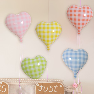 Globo de Corazón de Aluminio de 18 Pulgadas para el Día del Trabajo (1 de Mayo) 2026, Recreación y Viajes, Lleno de Helio, para Cumpleaños - Product Image 2