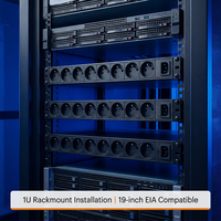 PDU verticale 0U Israël, unité de distribution d'alimentation en aluminium 16A 250V pour montage en rack de serveur haute densité et gain de place