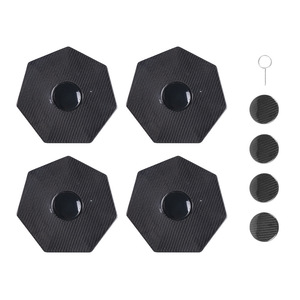 Cache-moyeu de roue en fibre de carbone pour Tesla Cybertruck, design hexagonal 190 mm, pièce de rechange pour mise à niveau - Product Image 5