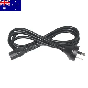 China Wholesale Price Black Or Custom Copper Conductor Australian Standard 3 Pin Electrical Plug