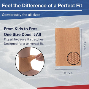 Manchon <span class=keywords><strong>de</strong></span> protection respirant en gel pour patins à glace, avec coussinets anti-écrasement pour lacets et protection du cou-<span class=keywords><strong>de</strong></span>-pied, pour l'entraînement - Product Image 2