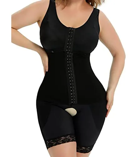 Wholesale Fajas Colombianas Shapewear Open Bust Butt Lifter Thigh Slimmer Body Shaper for Women